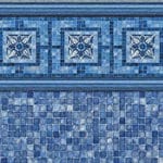 Vintage / Blue Mosaic