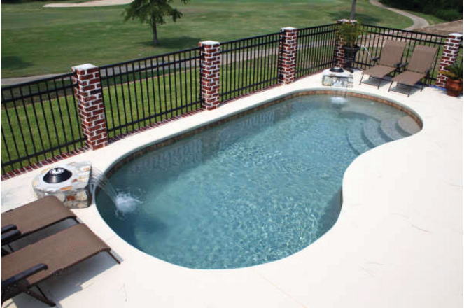 Cape May Kidney Fiberglass By Blue Hawaiian Pools Cape May Kidney Fiberglass By Blue Hawaiian Pools