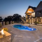 Latham Fiberglass Fiji | Crystite Classic Coastal Bronze inground pool