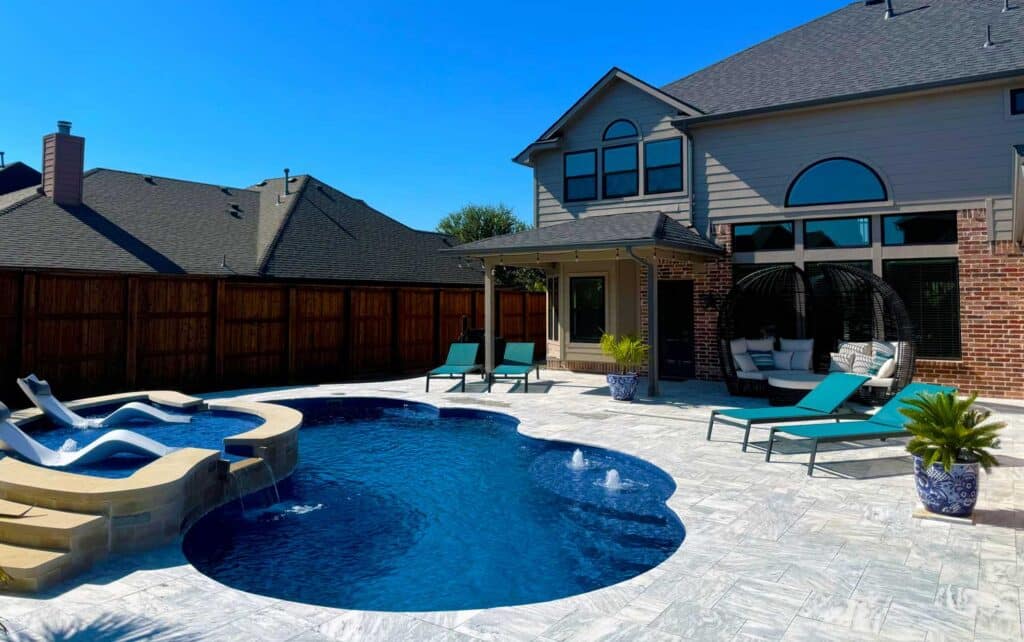 Photo courtesy of Inground Pools of Paradise, TX
